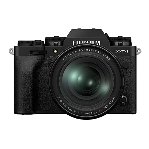 Fujifilm X-T4 Mirrorless Digital Camera XF16-80mm Lens Kit - Black