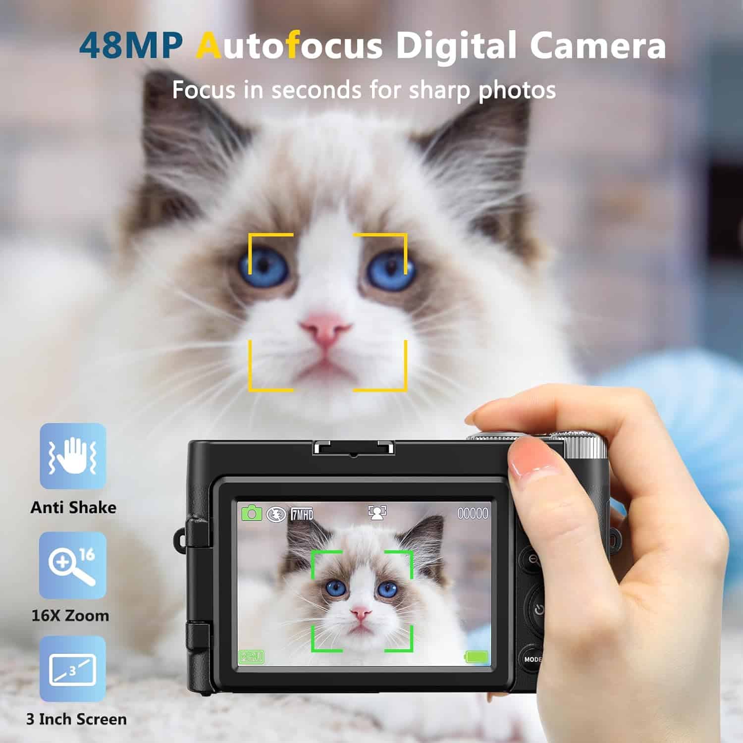 Capture Your Memories in Stunning 4K - A Review of the Bifevsr 4K Digital Camera