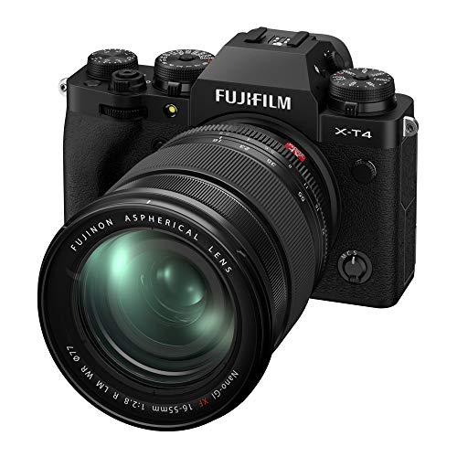 Fujifilm X-T4 Mirrorless Digital Camera XF16-80mm Lens Kit - Black: A Powerful Imaging Tool for Professionals