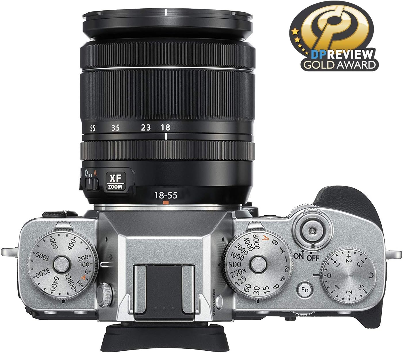 Fujifilm X-T3 Mirrorless Digital Camera w/XF18-55mm Lens Kit - Silver